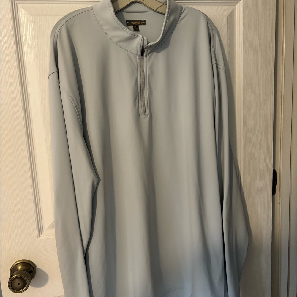 Grey Peter Millar Pullover— NO RETURNS